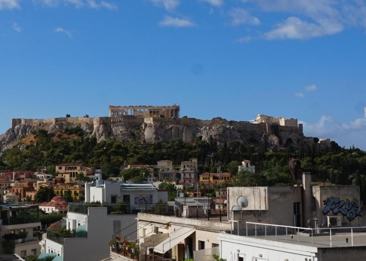 אתונה Stylish Apartment, Acropolis View מראה חיצוני תמונה